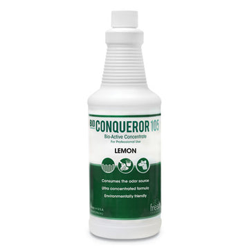 Fresh Products Bio Conqueror 105 Enzymatic Odor Counteractant Concentrate, Citrus, 32 Oz Bottle, 12-carton freeshipping - TVN Wholesale